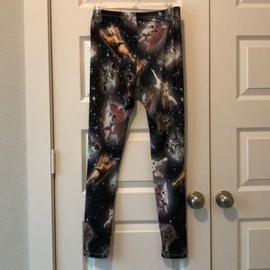 Cat yoga pants